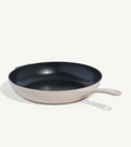 Enameled Cast Iron Skillet- Antique White