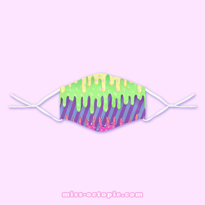 Fashion Monster Drippy Cloth Face Mask