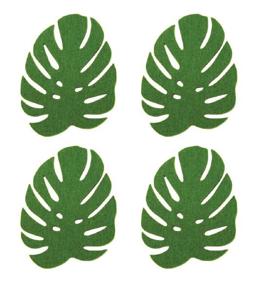Solid / Monstera Loden Green