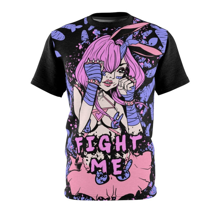 Fight Me (Black)T-shirt - Lolita Collective