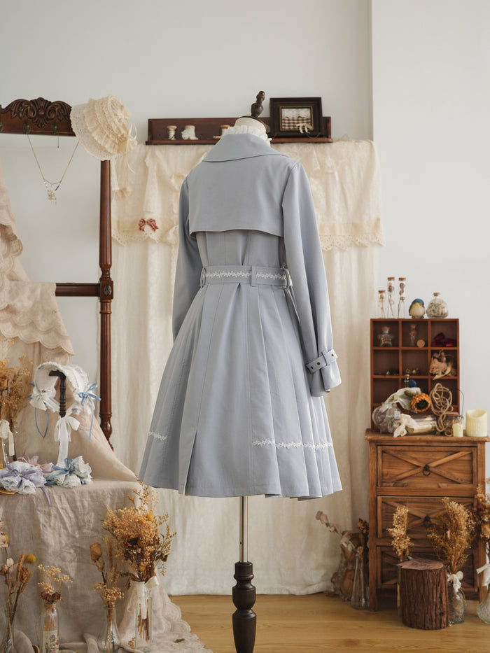 Fleur de Chiffon Spring Coat