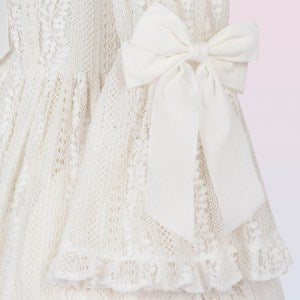 "Florence" Lace Onepiece Dress with Heart Cut-Out