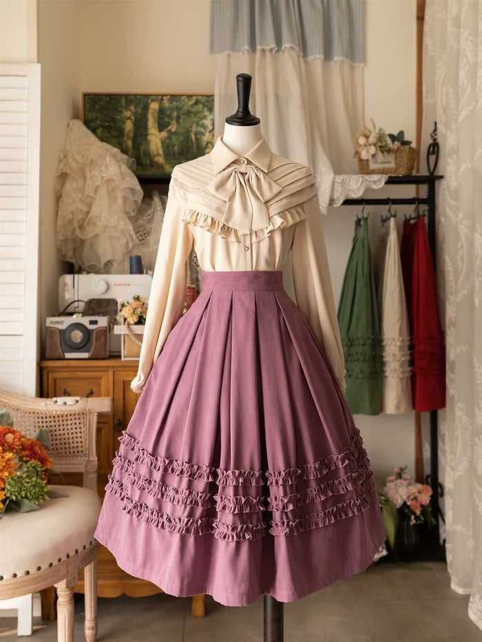 Forest Basket 4.0 Bow Blouse