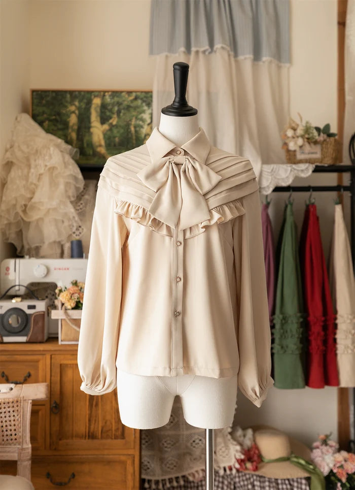 Forest Basket 4.0 Bow Blouse