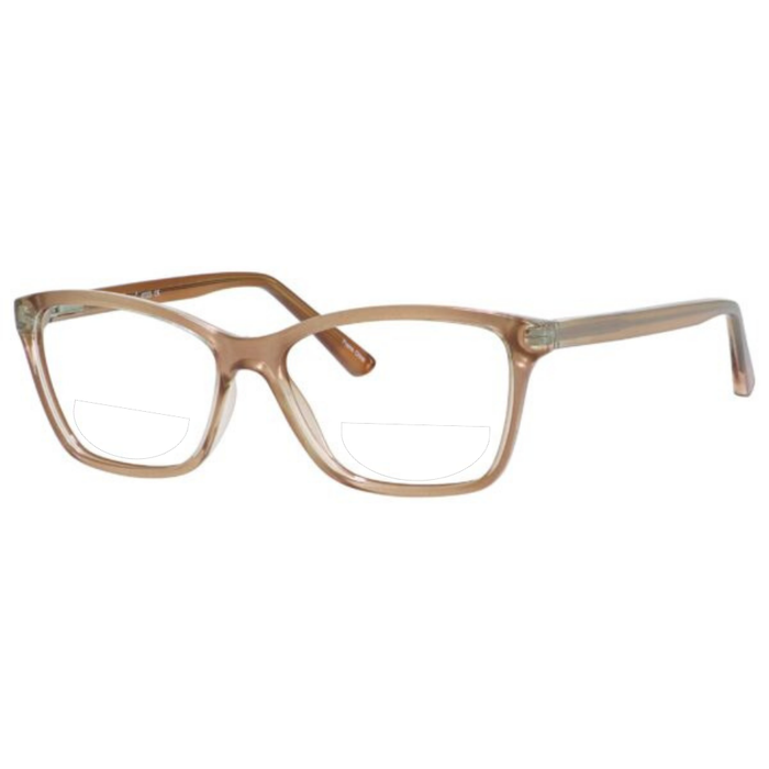 Clear Reading Glasses / Mink / Top .50 - Bottom 1.50
