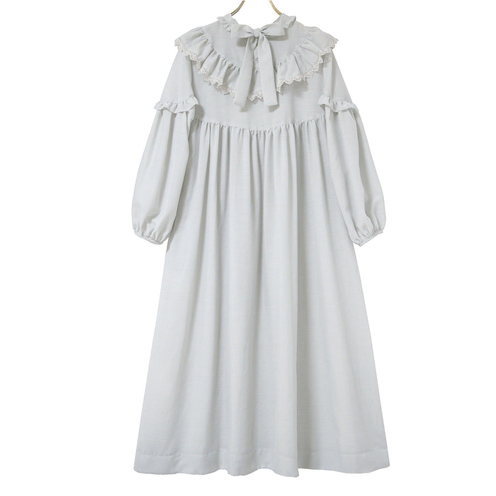 Frill Yoke Onepiece Dress