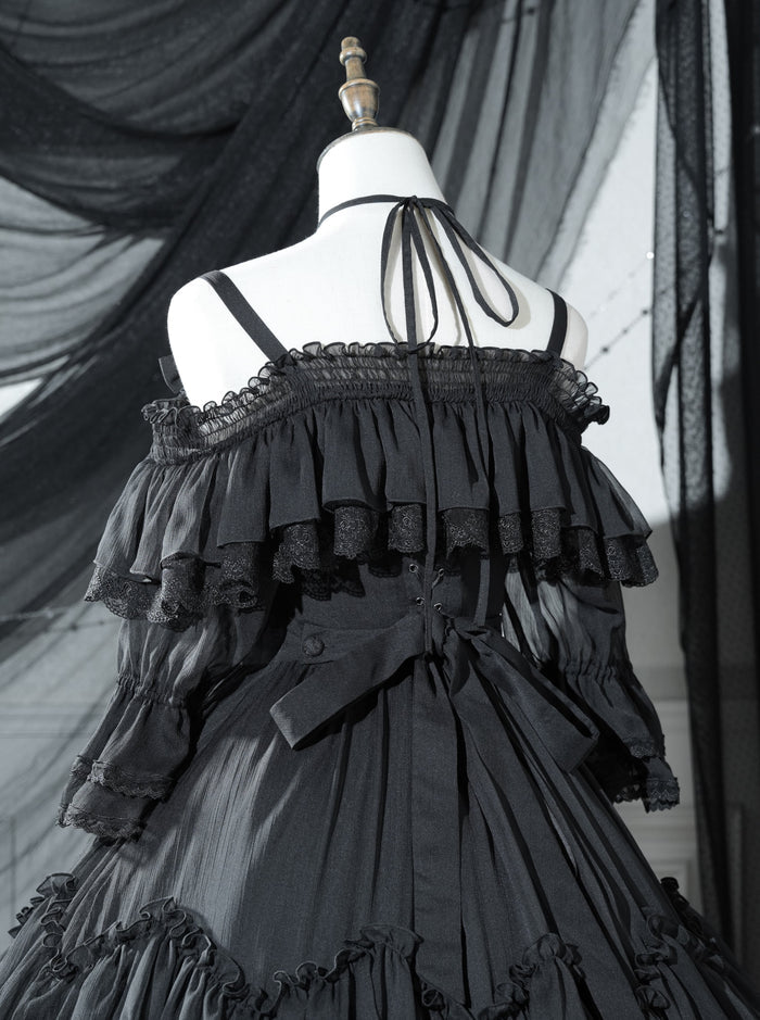[FS] Bellsound Encore Front Cross Onepiece Dress
