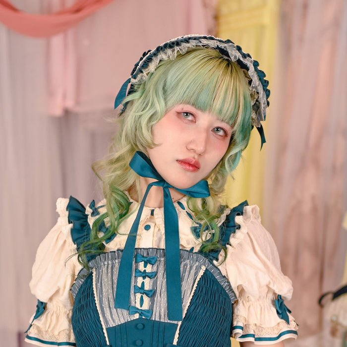 [FS] Dreaming Tea Party Lace Bonnet