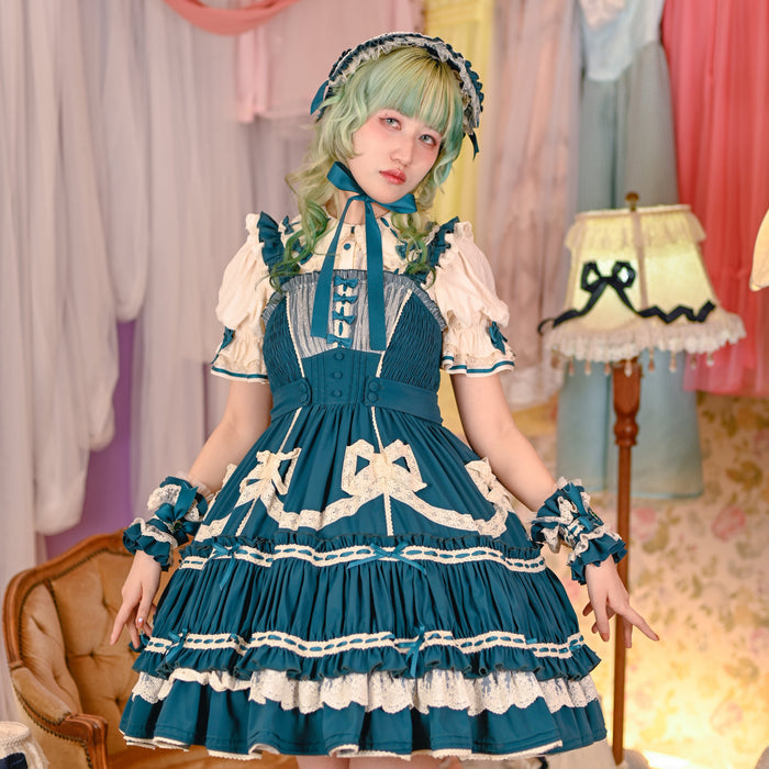 [FS] Dreaming Tea Party Lace Bonnet
