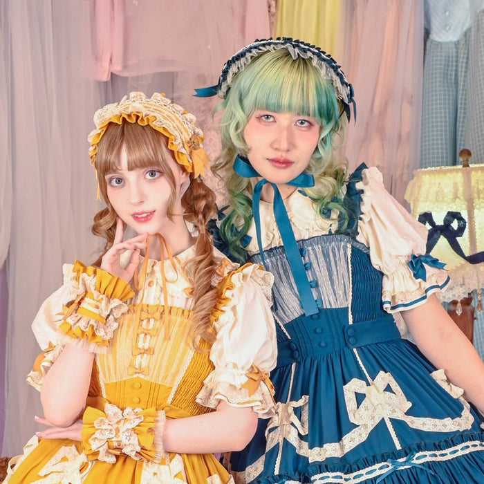 [FS] Dreaming Tea Party Ladder Lace Blouse