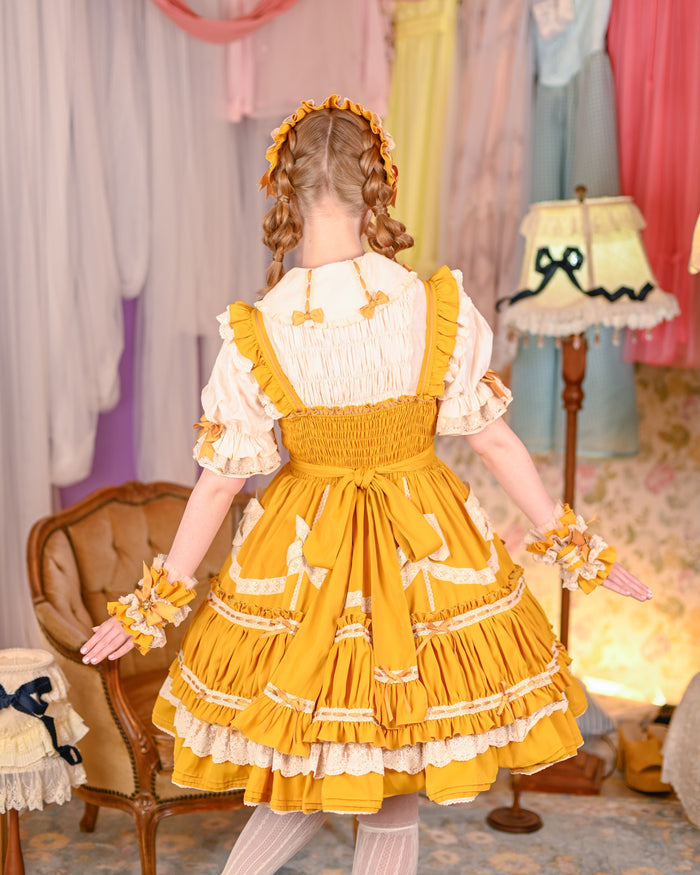 [FS] Dreaming Tea Party Ladder Lace Blouse