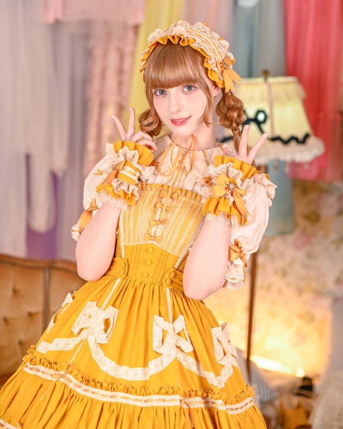 [FS] Dreaming Tea Party Ladder Lace Headdress