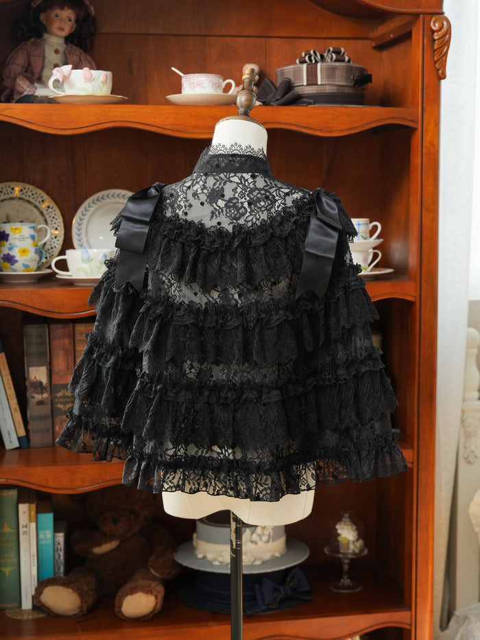 [FS] Gentle Breeze Song Shoulder Ribbon Bolero
