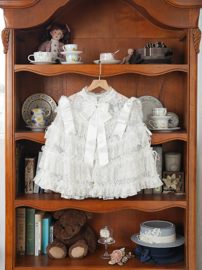 [FS] Gentle Breeze Song Shoulder Ribbon Bolero