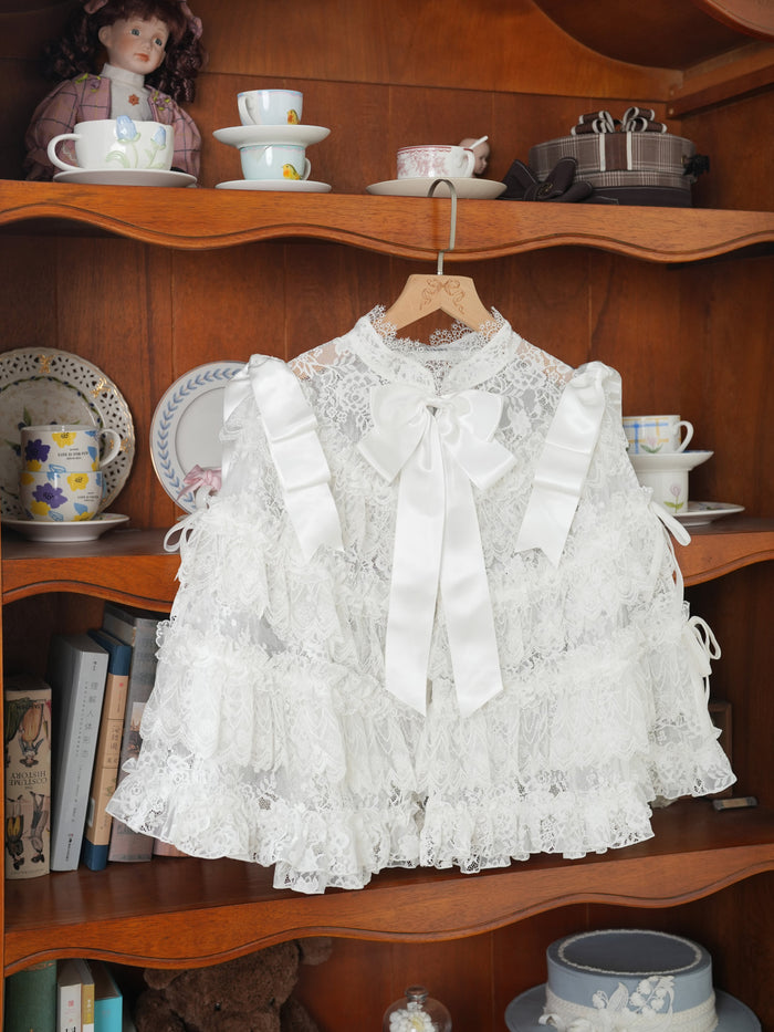 [FS] Gentle Breeze Song Shoulder Ribbon Bolero