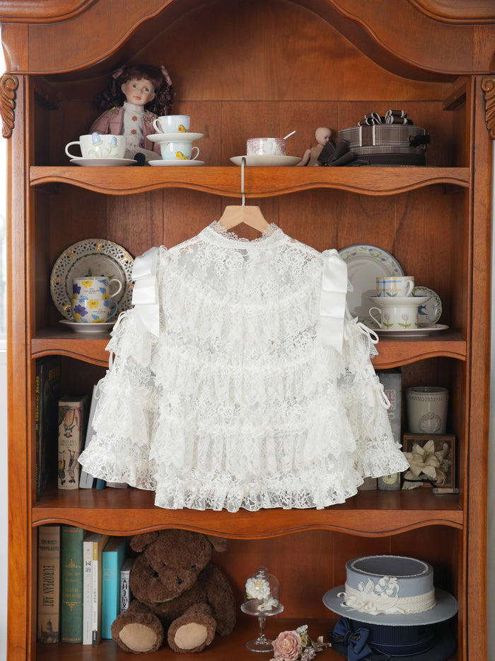 [FS] Gentle Breeze Song Shoulder Ribbon Bolero