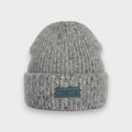 Fuzzy Pink/Grey Beanie