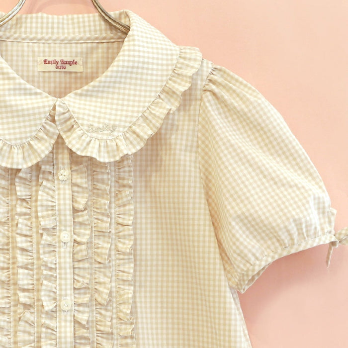 Gingham Blouse