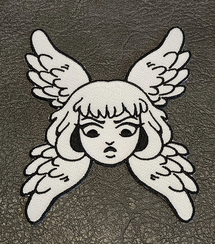 Glow in the Dark Angry Angel Patch