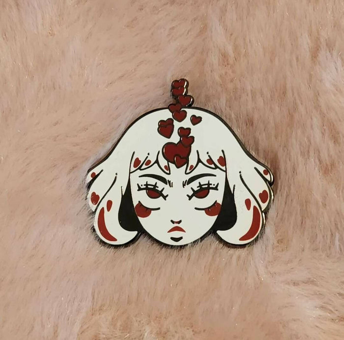 Grumpy Love Enamel Pin