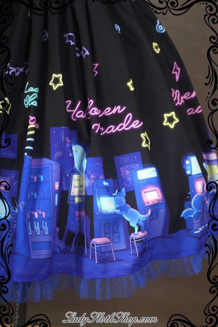 Halloween Arcade Skirt