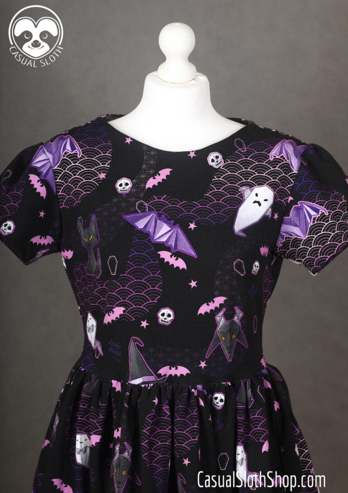 Halloween Origamy Comfy Dress