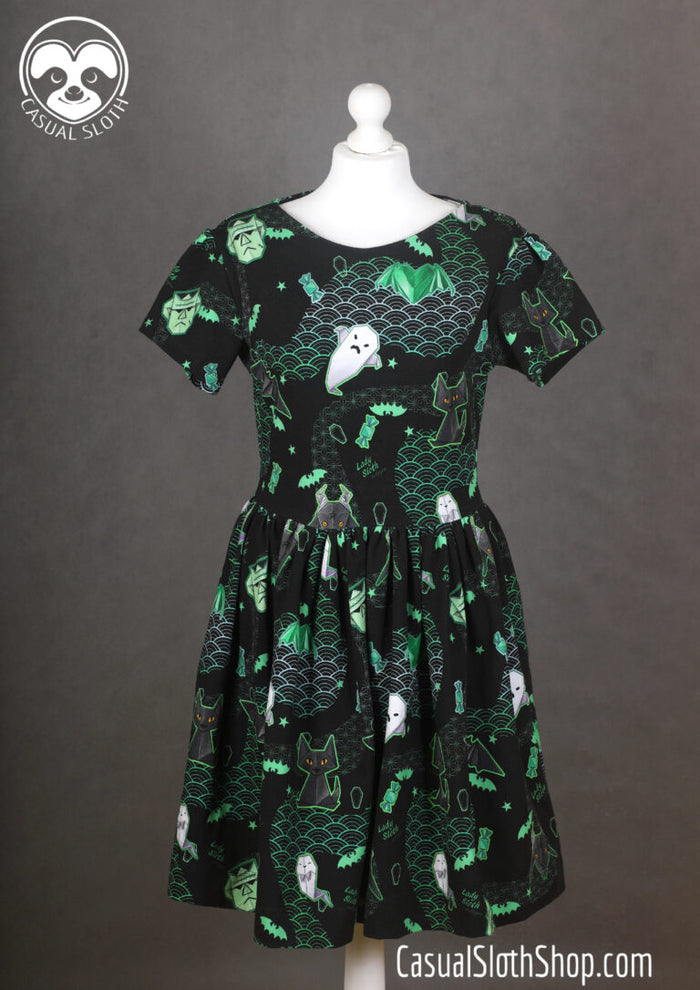 Halloween Origamy Comfy Dress