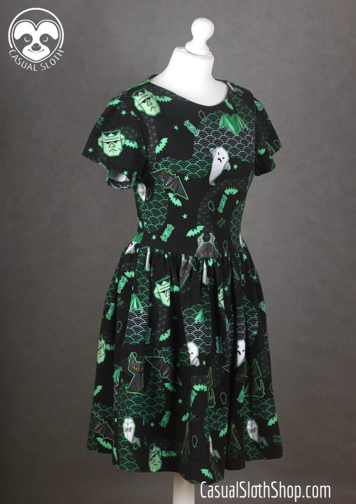 Halloween Origamy Comfy Dress