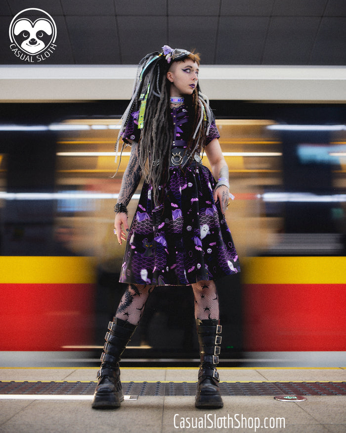 Halloween Origamy Comfy Dress