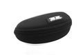 A black eyeglass case with a zippered Hard Case by Epoch Eyewear