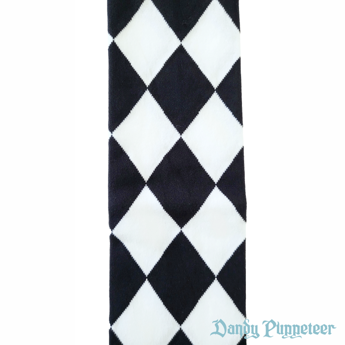 Harlequin Diamond Over Knee Socks