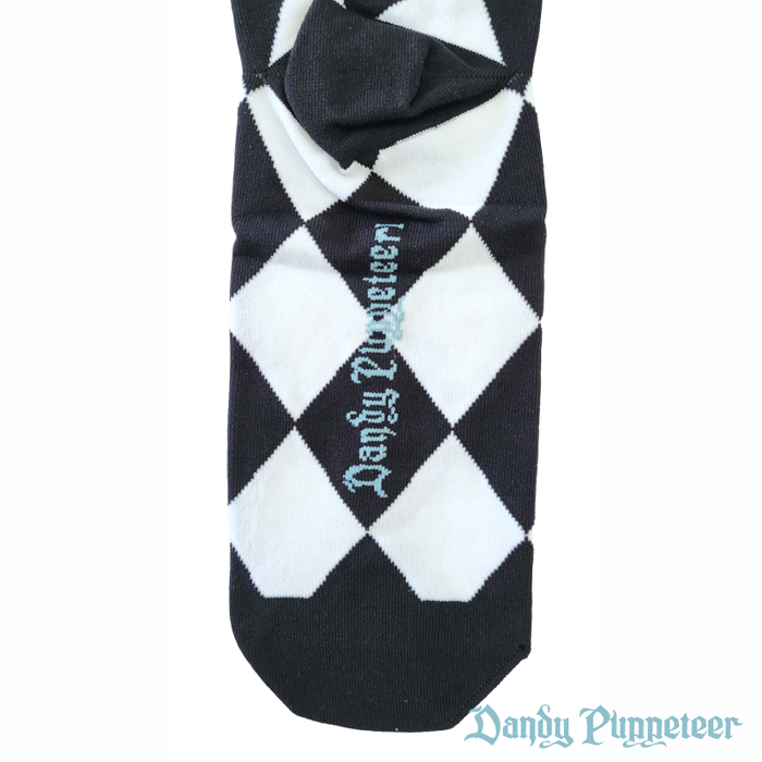 Harlequin Diamond Over Knee Socks