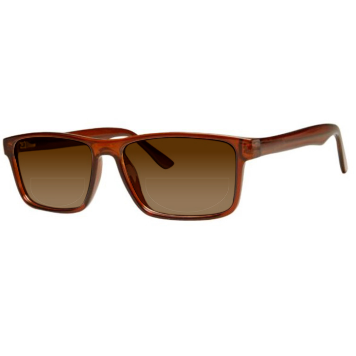 Sunglasses / Brown Smoke / Top .50 - Bottom 1.50