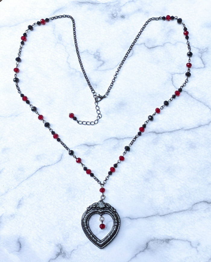 Heart Frame Necklace