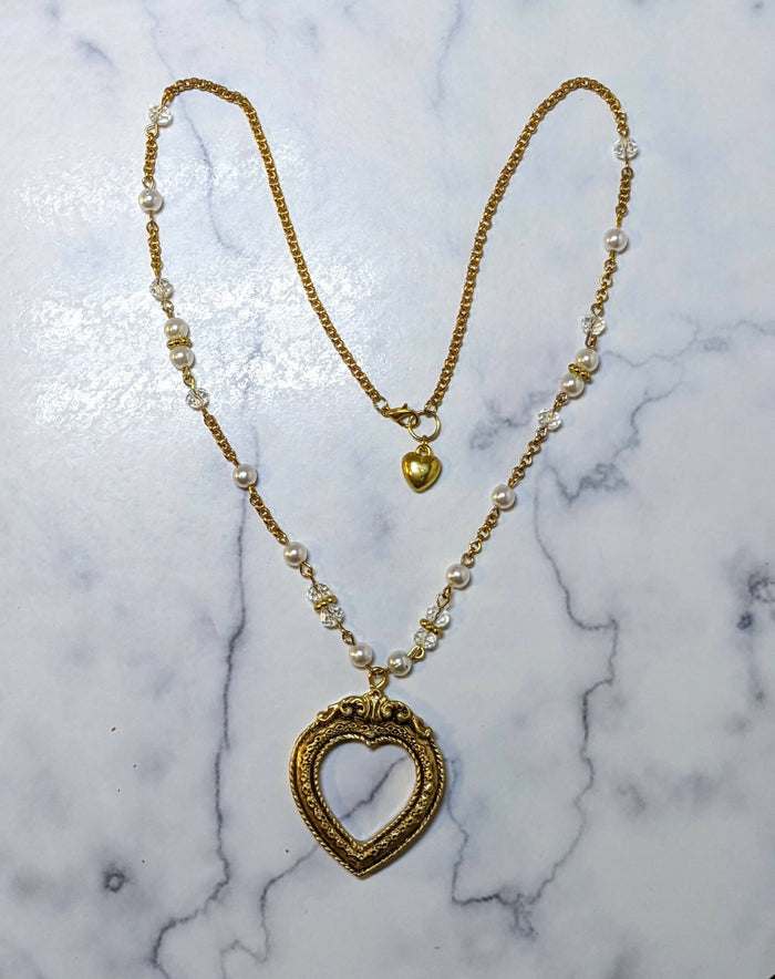 Heart Frame Necklace