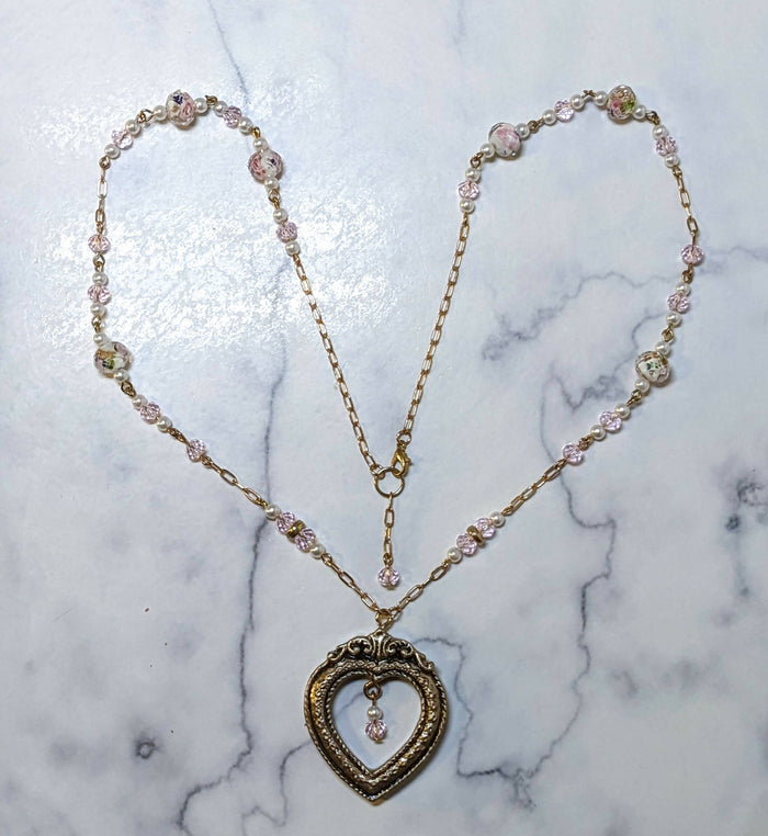 Heart Frame Necklace