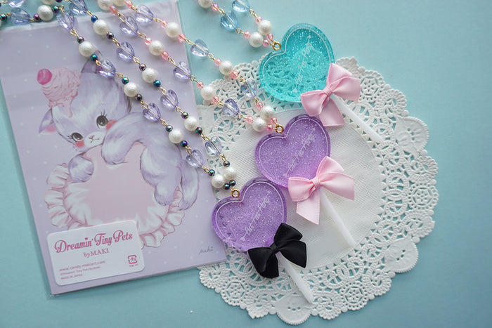 Heart Lolipop Necklace