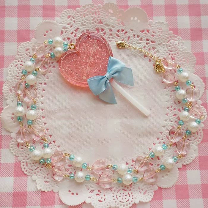 Heart Lolipop Necklace