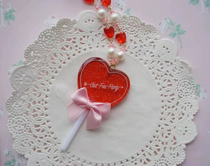 Heart Lolipop Necklace