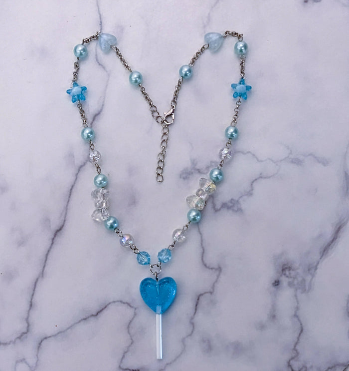 Heart Lollipop Necklace