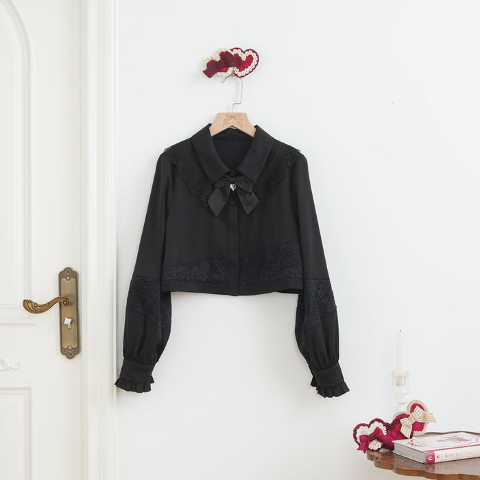 Heartbeats Valentine Short Blouse