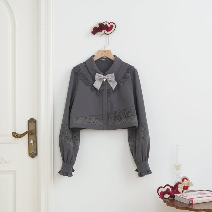 Heartbeats Valentine Short Blouse
