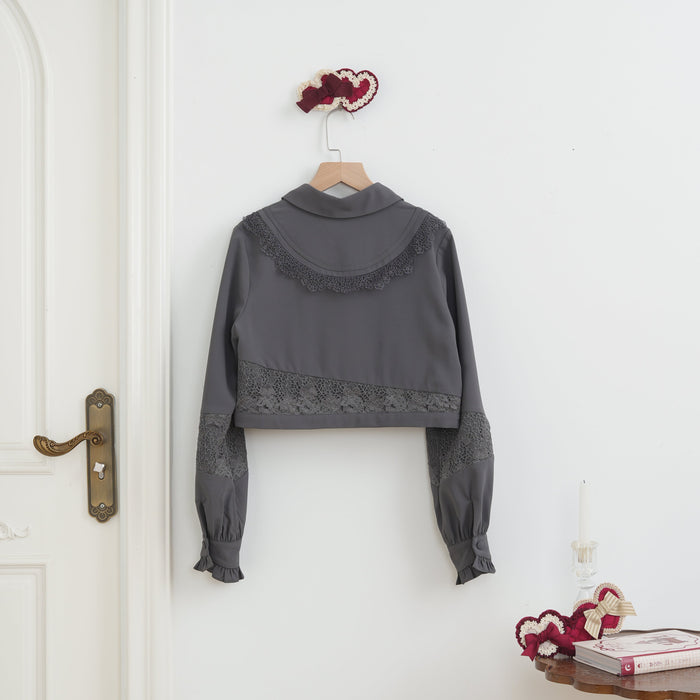Heartbeats Valentine Short Blouse