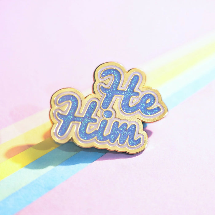 He/Him Pin