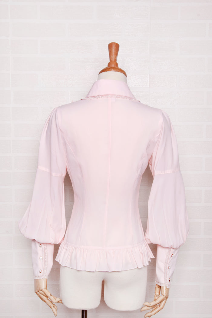 High Peter Pan Collar Blouse (3 Colors) - Lolita Collective