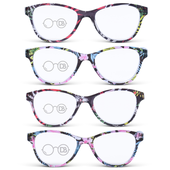DebSpecs ER Rainforest front view eyewear