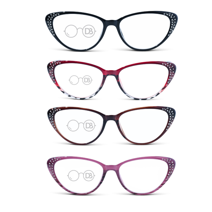 DebSpecs ER Celebrate front view eyewear