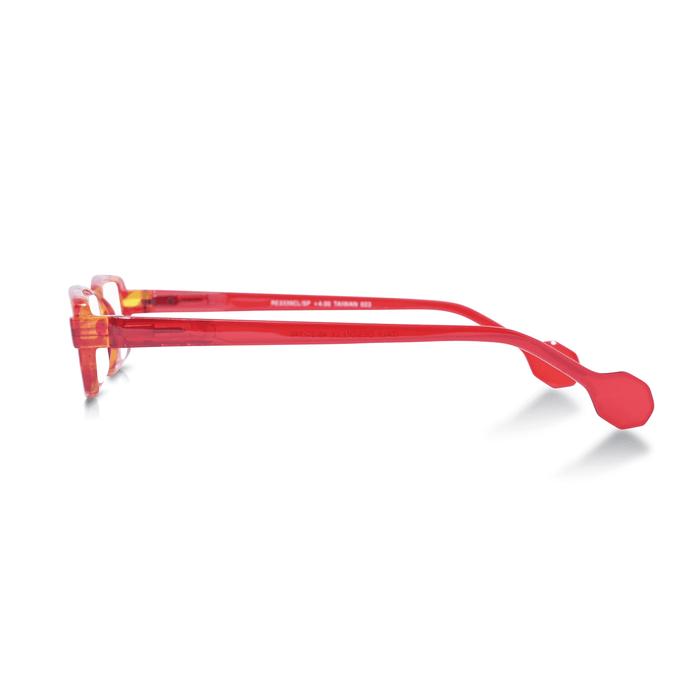 DebSpecs High Power Half Eye Reading Glasses pa3339clsp 1 Red Tortoise side view