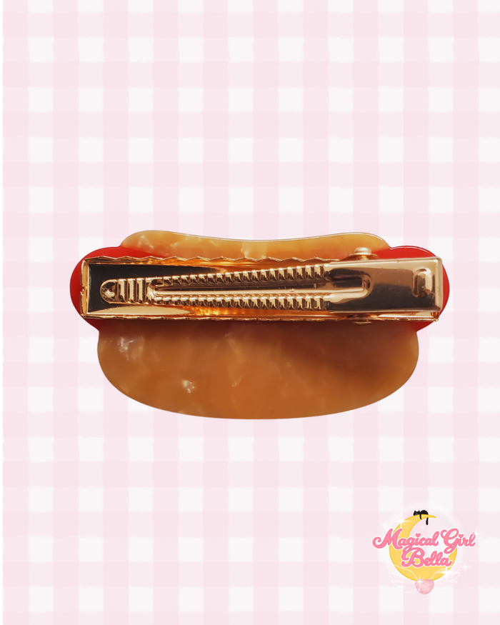 Hot Dog Hair Clip