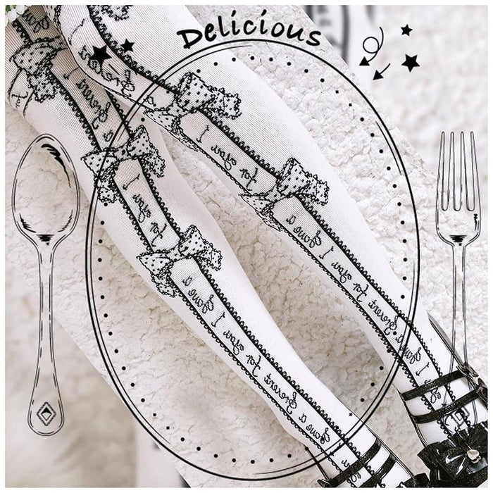 I Have A Present For You Over The Knee Socks - Lolita Collective